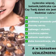 Nadmiar cukru to ryzyko cukrzycy, chorób serca, próchnicy i uzależnienia. Zastanów się nad wpływem cukru na organizm.