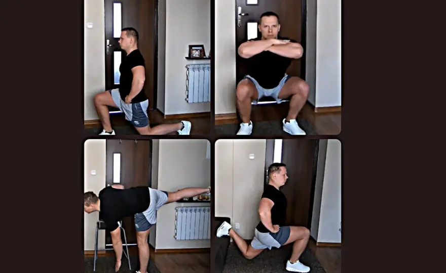 Trening nóg w domu - Zbuduj mocne uda i pośladki bez sprzętu!