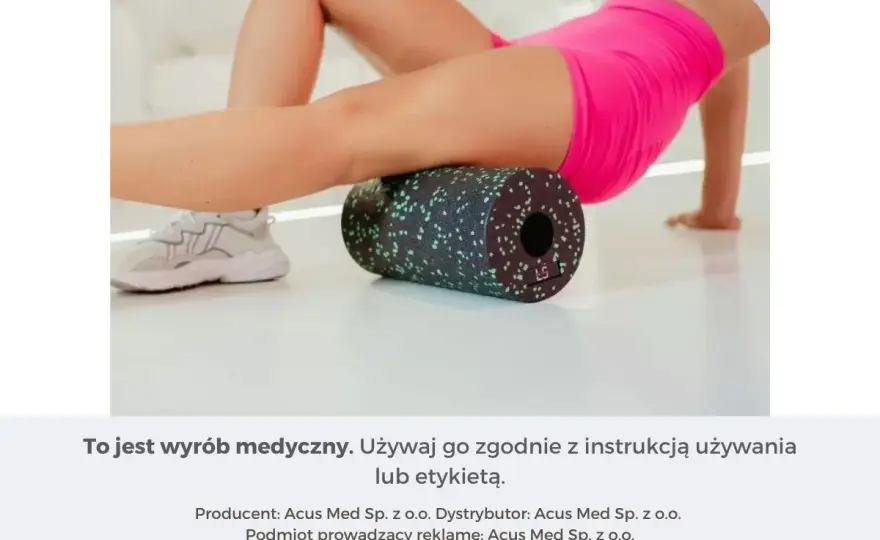 Rolowanie mięśni po treningu - jak używać wałka, by pomagał
