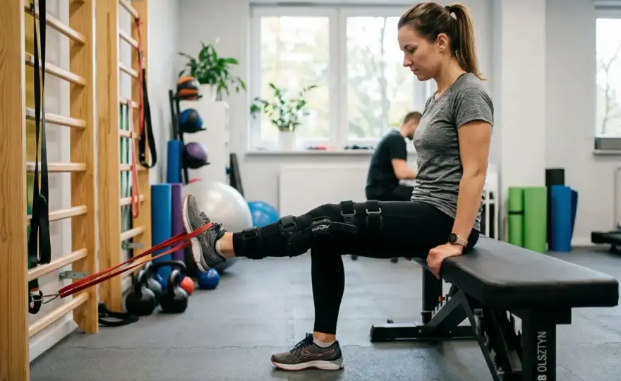 Zwyrodnienie kolana - ćwiczenia, które naprawdę pomagają
