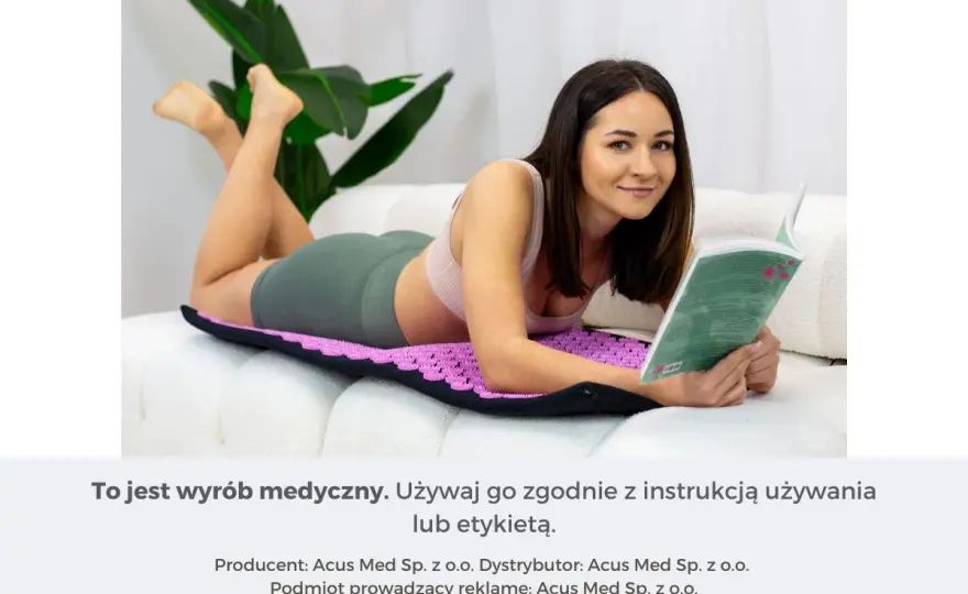 Mata do akupresury na brzuch - jak używać dla relaksu?